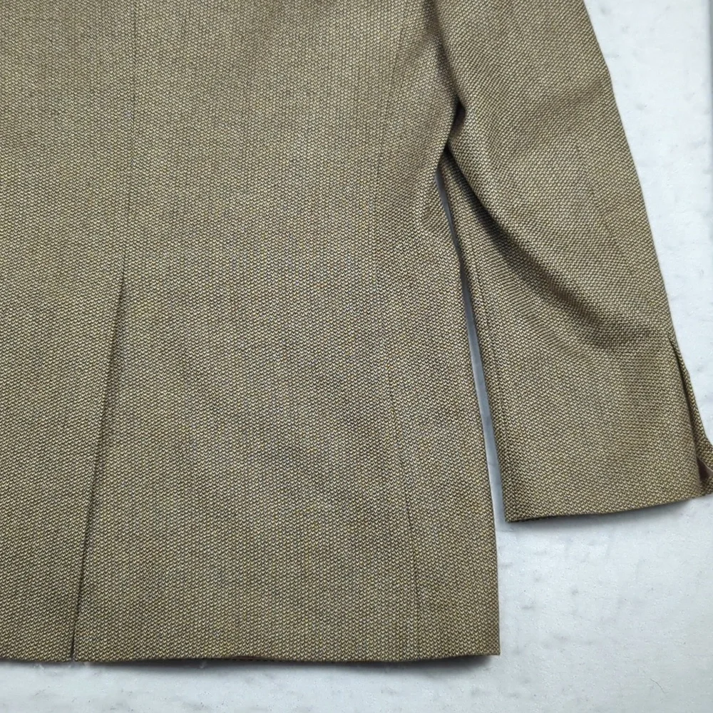 Lauren Ralph Lauren 100% Lambswool‎ Mens 3 Button Blazer Size 42L